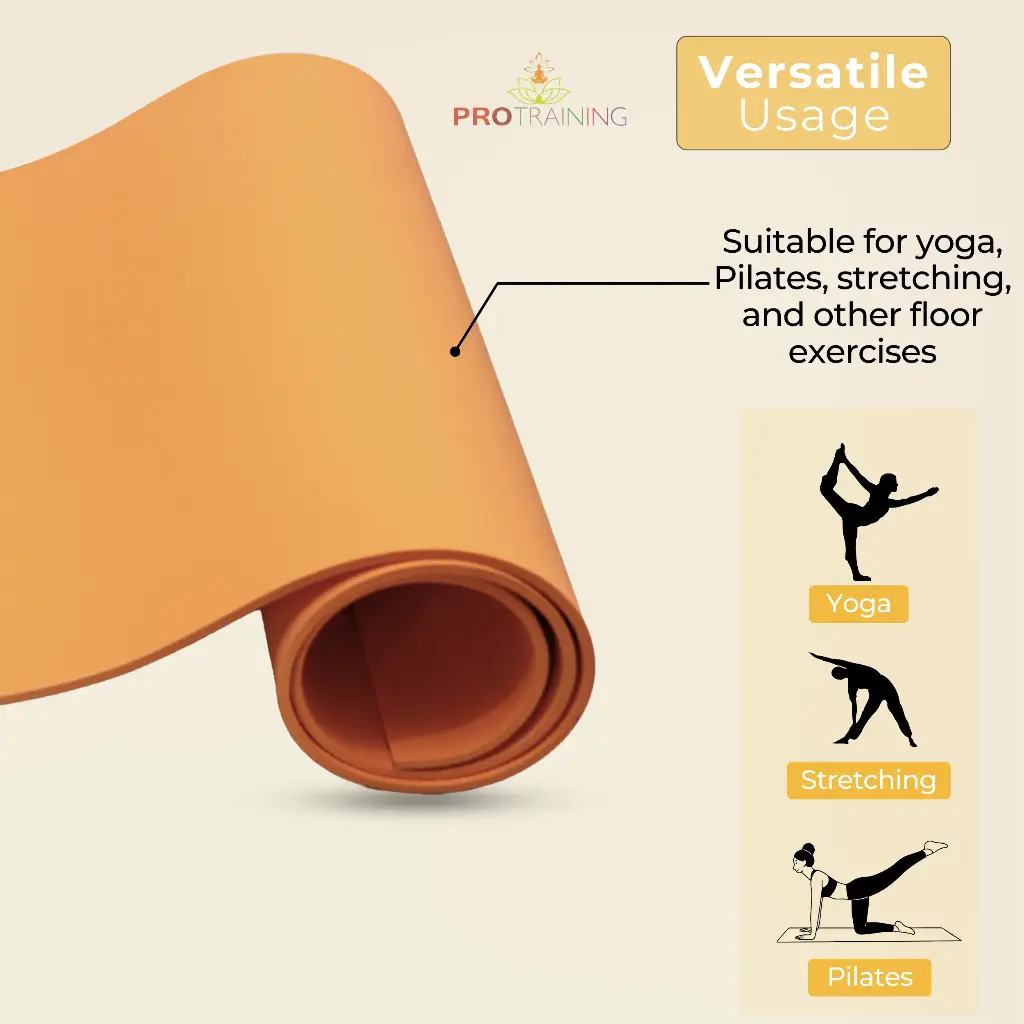VR EVA Yoga Mat Orange (6mm)
