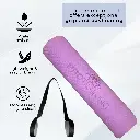EVA Yoga Mat Purple (4mm) Eco