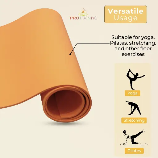 [EVA 6MM BLUE] VR EVA Yoga Mat Orange (6mm)