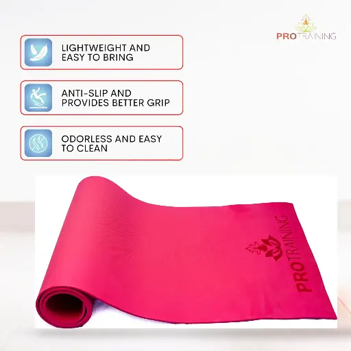 [EVA 6MM ROYAL RED] VR EVA Yoga Mat Royal Red (6mm)