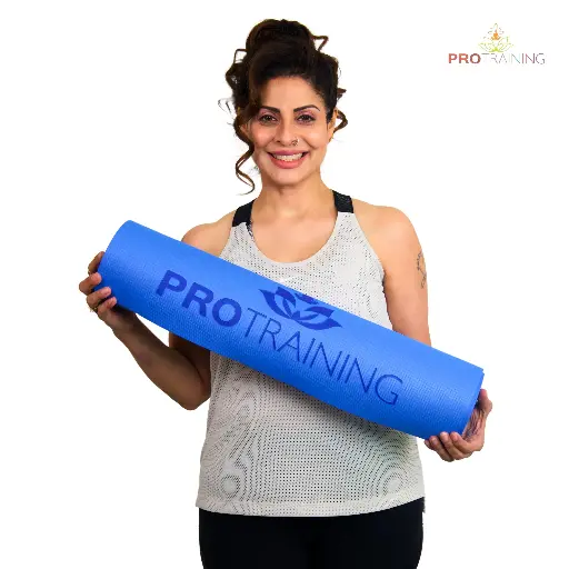 [EVA 4MM BLUE] VR EVA Yoga Mat Blue (4mm)